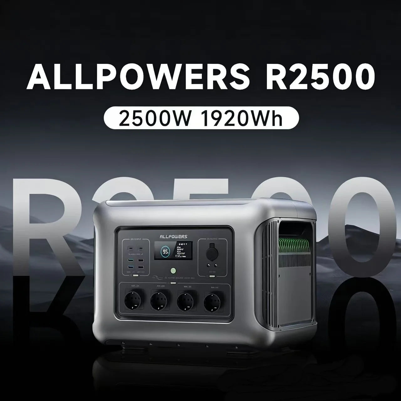 ALLPOWERS R2500 1920Wh LiFePO4 Portable Power Station For RV Travel