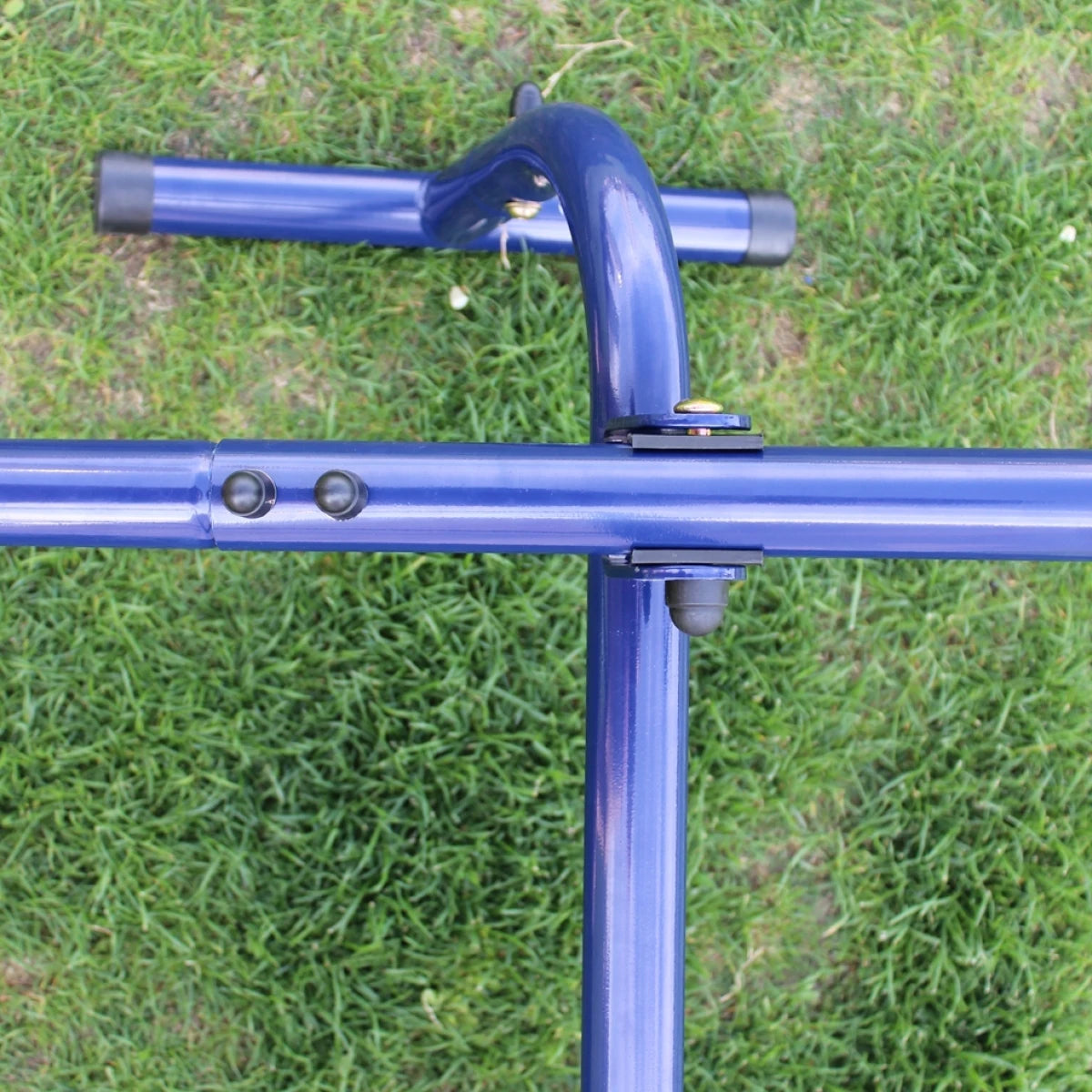 Backyard Swing Set With Seesaw, Slide, Belt Swing And Glider