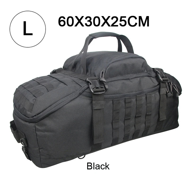 LQARMY Large Capacity Waterproof Travel Duffle Bag Gym Fitness Weekend