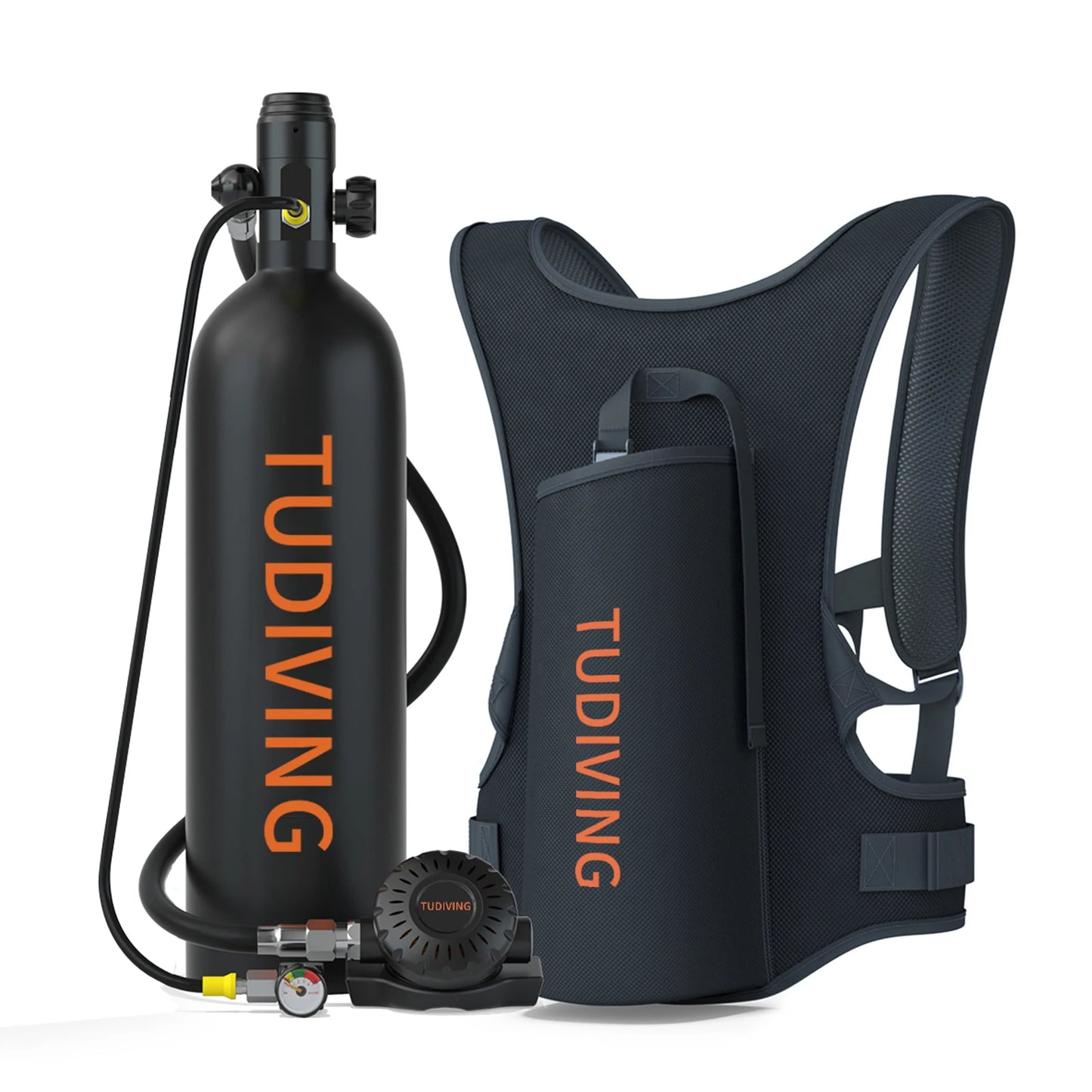 Tudiving Portable Scuba Tank Professional Diving Cylinder For Exploration