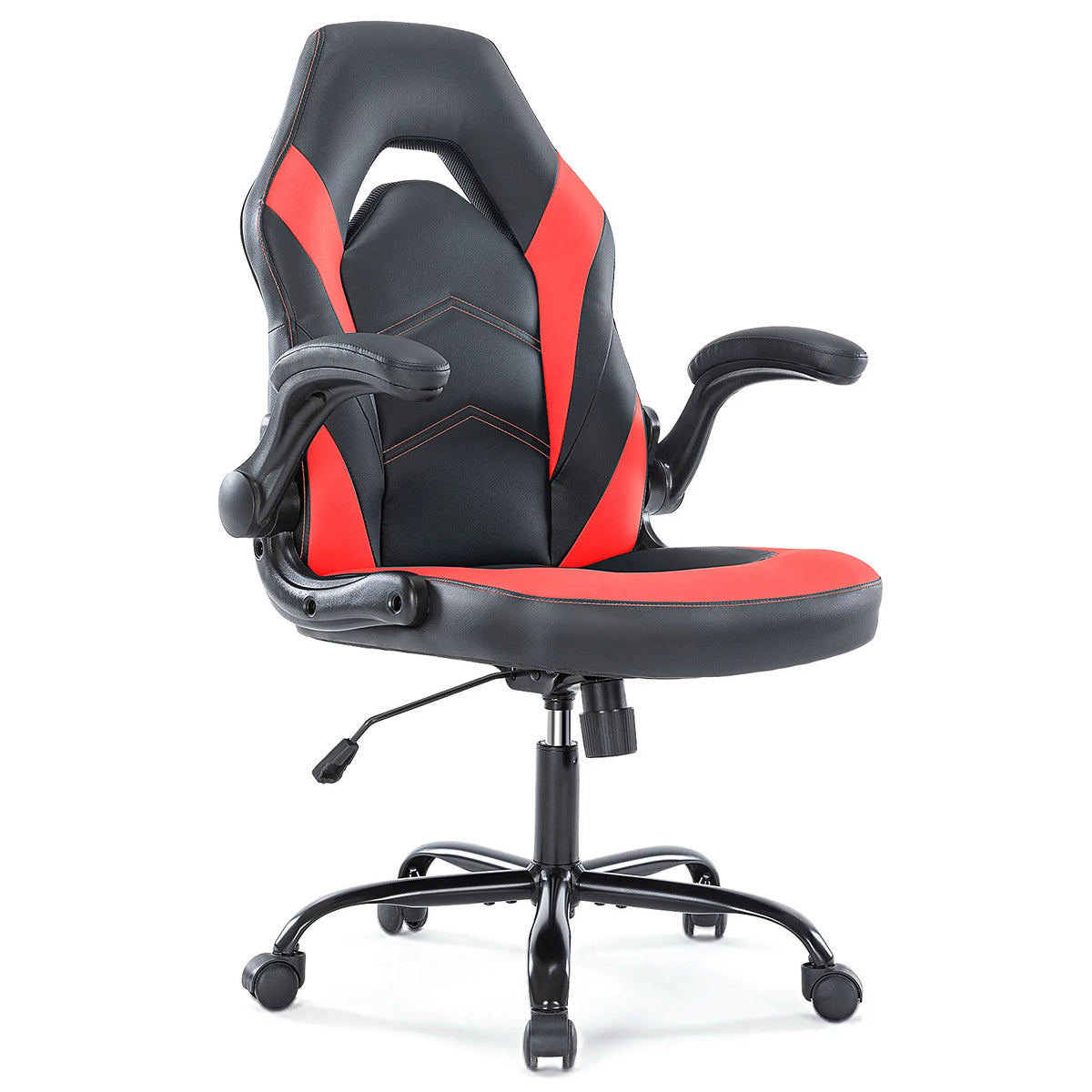 JHK Ergonomic Gaming Chair With Flip Up Armrests Adjustable Height