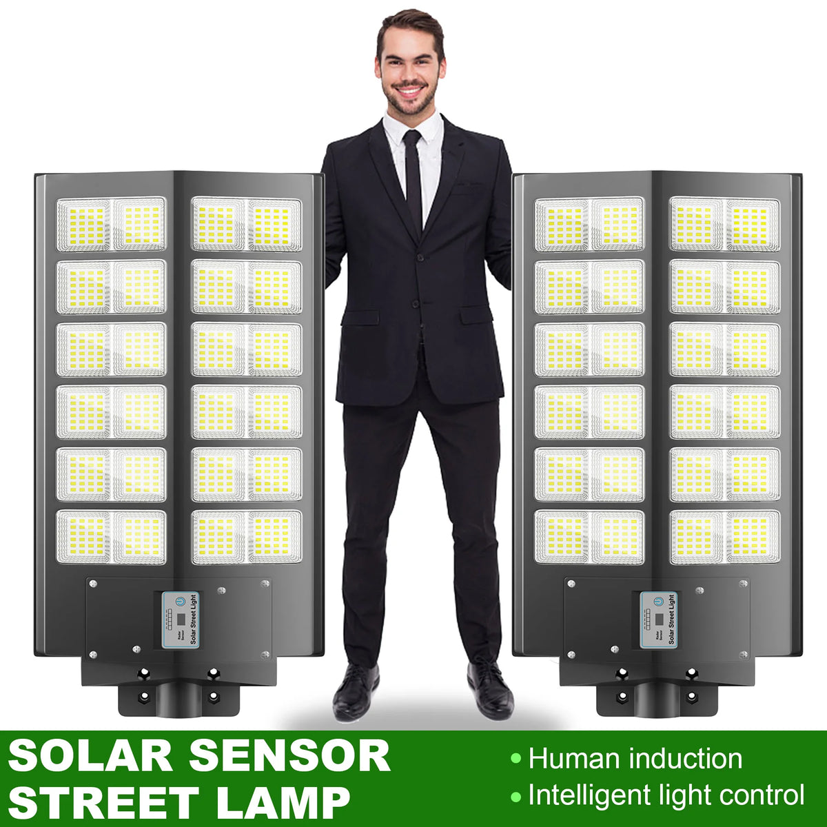 Solar Street Light With Motion Sensor And Remote Control
