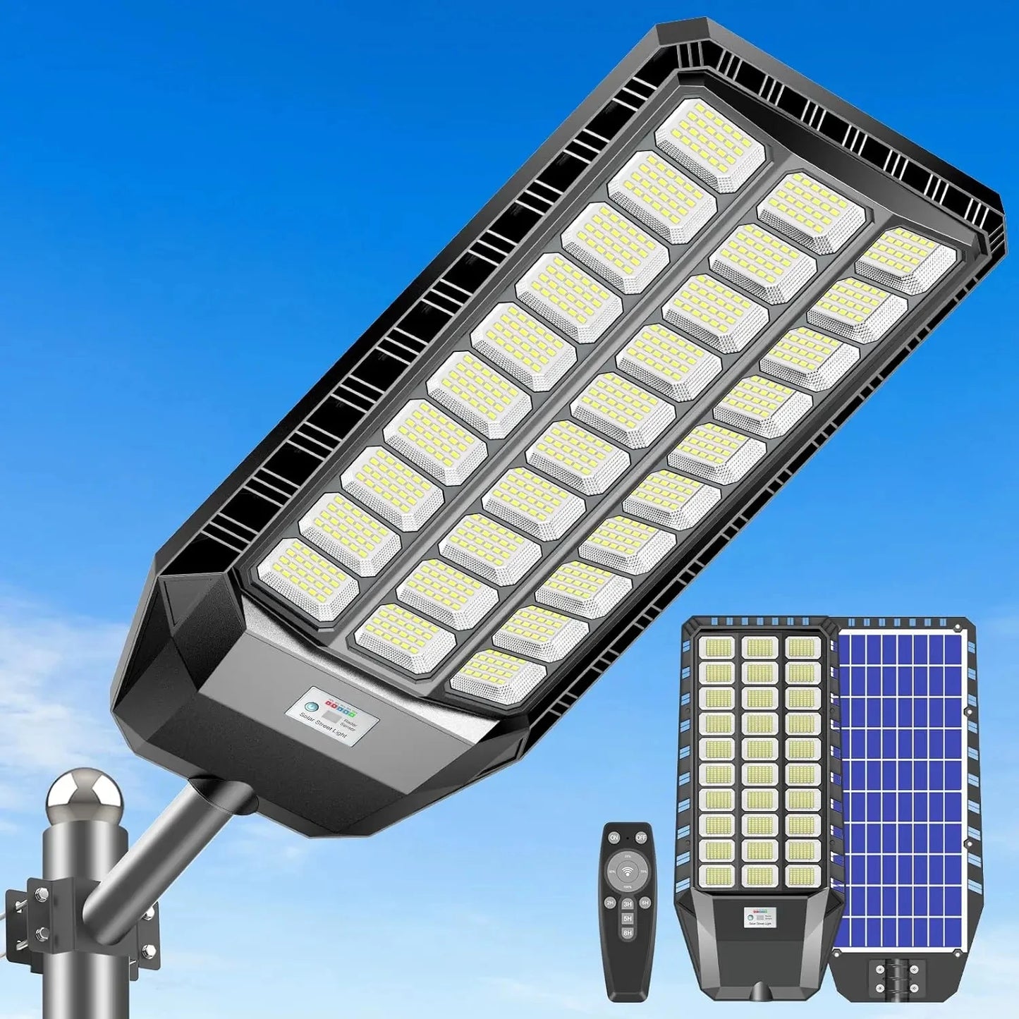 Solar Security Light Outdoor With Motion Sensor Dusk To Dawn