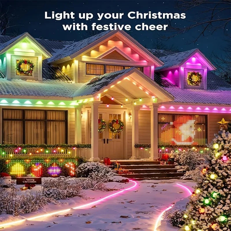 MIMIRGB Smart Permanent Outdoor RGBIC Lights With Scene Modes