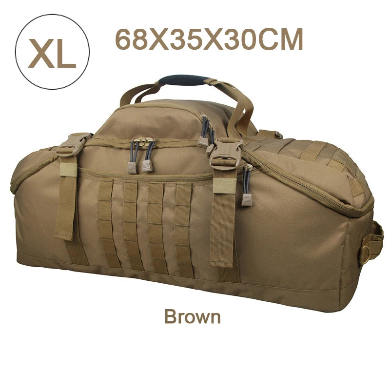 LQARMY Molle Tactical Backpack For Outdoor Hiking Travel