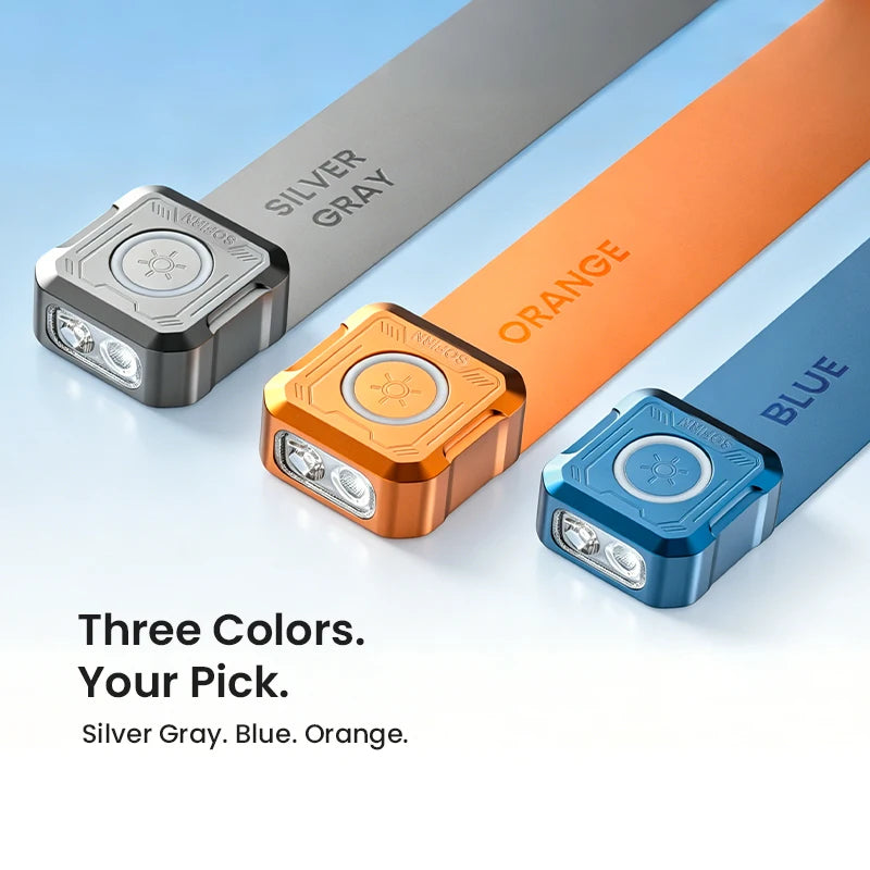 Sofirn Mini EDC Flashlight With RGB Signal Ring Magnetic Base
