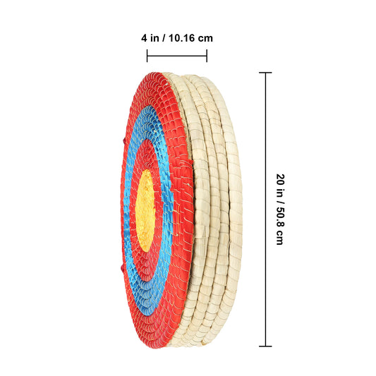 Succebuy Traditional Solid Straw Archery Target 3/5 Layers