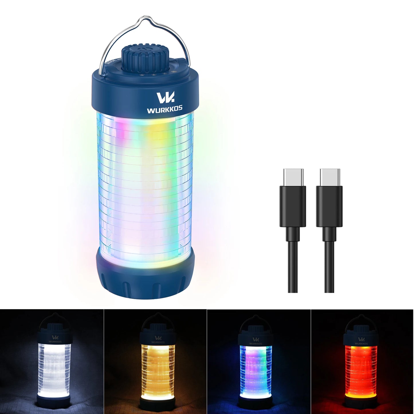 Wurkkos Cl01 550lm Waterproof Rechargeable Led Camping Lantern