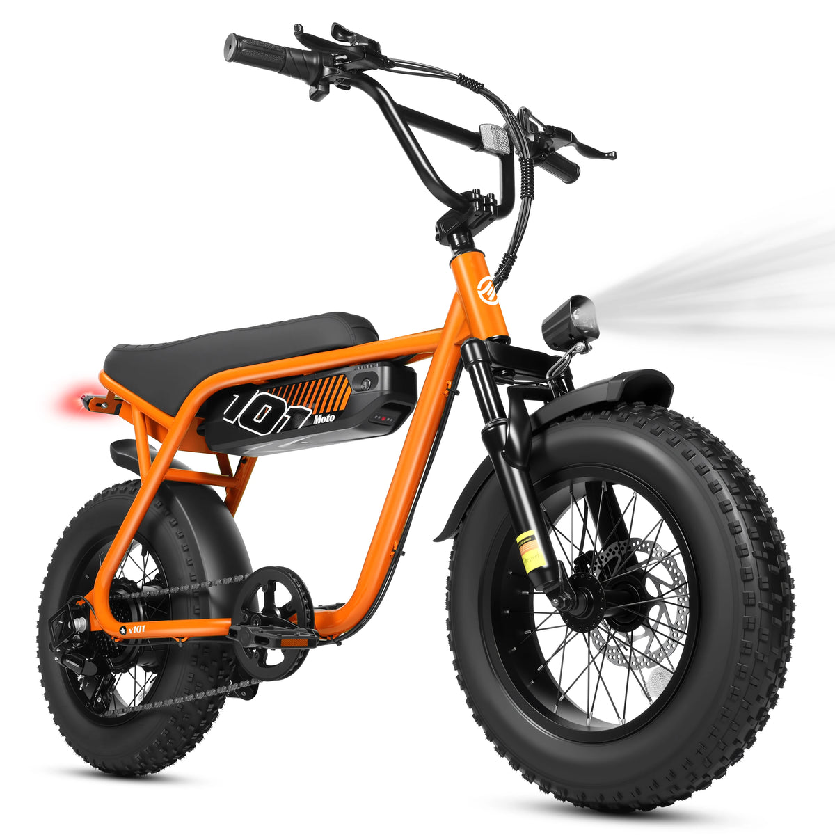 ESKUTE V101 Electric Dirt Bike,16'x4.0 Fat Tire Ebike,Electric Dirt Bike, 28mph, E Bike UL2849, 1 Year Warranty