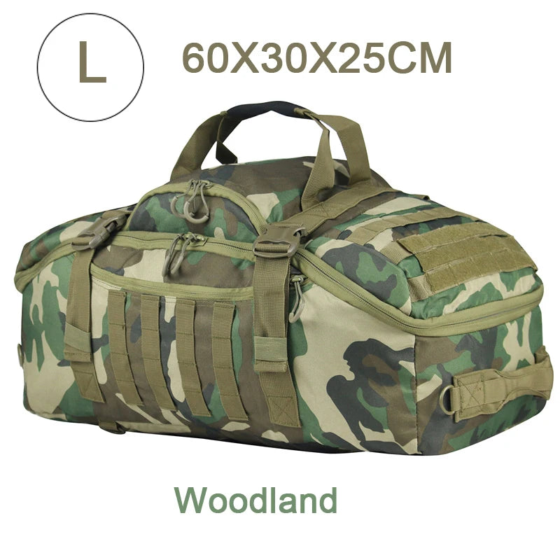 LQARMY Molle Tactical Backpack For Outdoor Hiking Travel