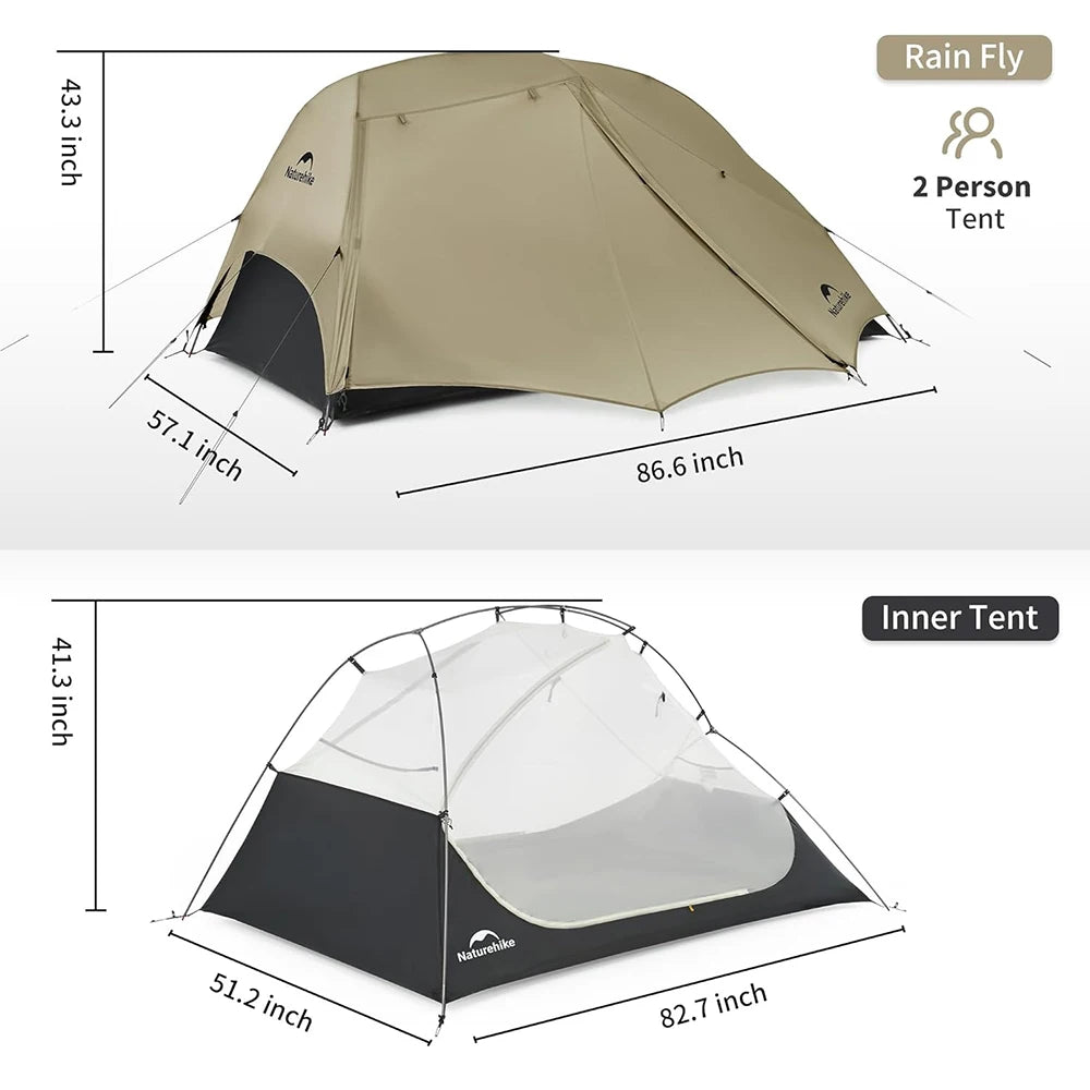 Naturehike Star River UL Ultralight Double Layer Backpacking Tent