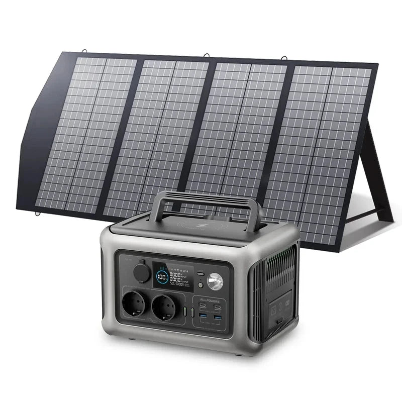 ALLPOWERS Portable Solar Power Station 299Wh LiFePO4 Battery