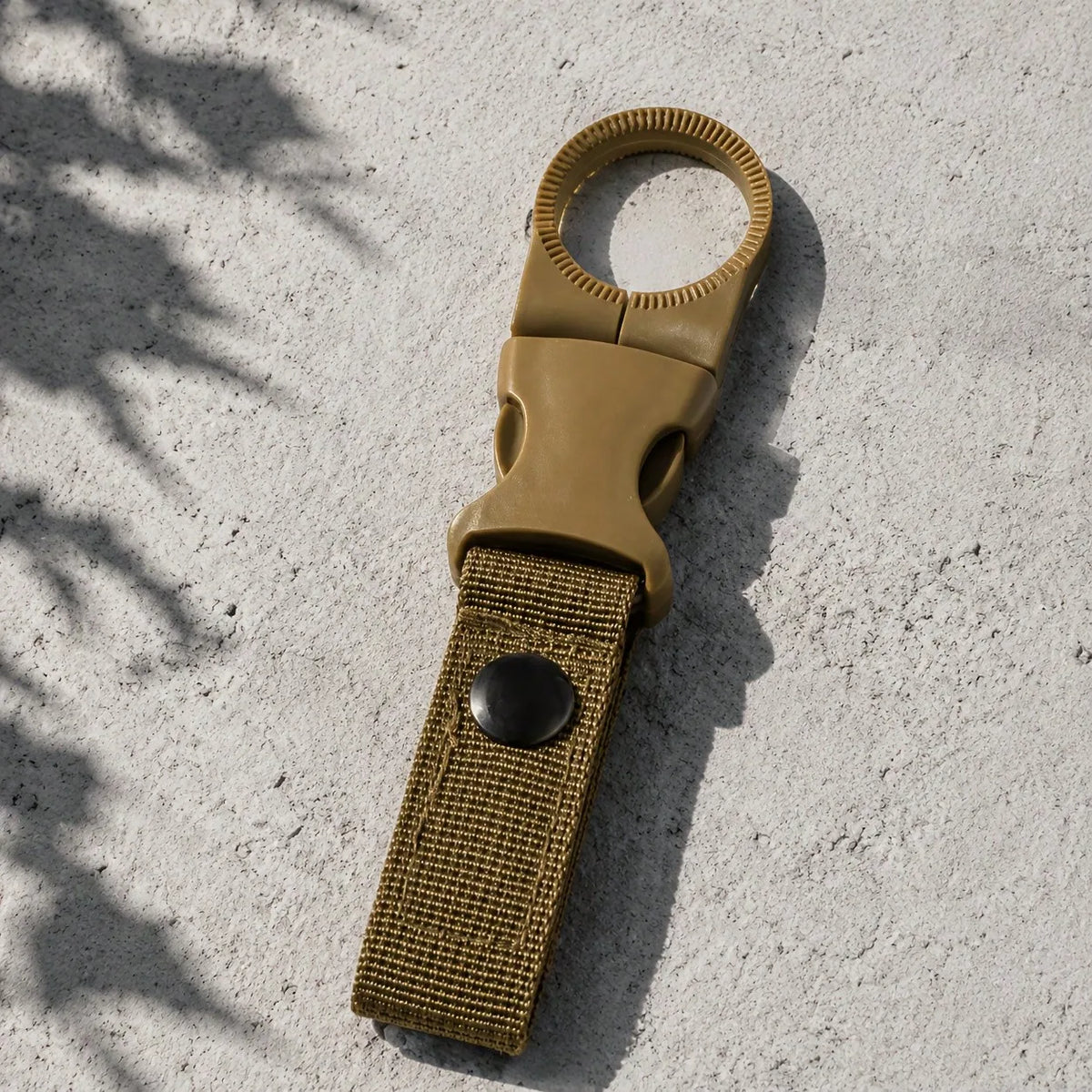 Portable Hiking Water Bottle Carrier Clips for Camping and Travel