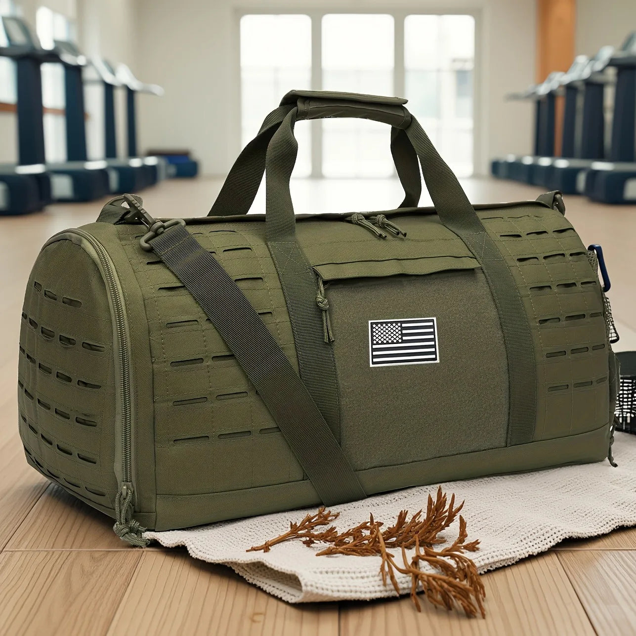 Refire Gear Expandable Tactical Duffel Bag Men Carry On Luggage
