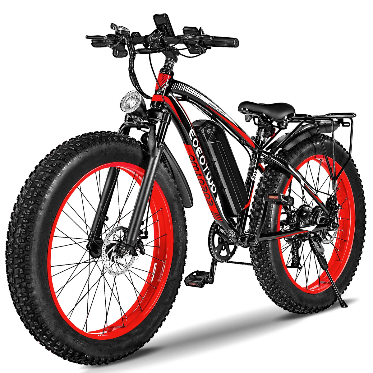 EOEOTWO Heavy Duty Electric Bicycle With Front Suspension