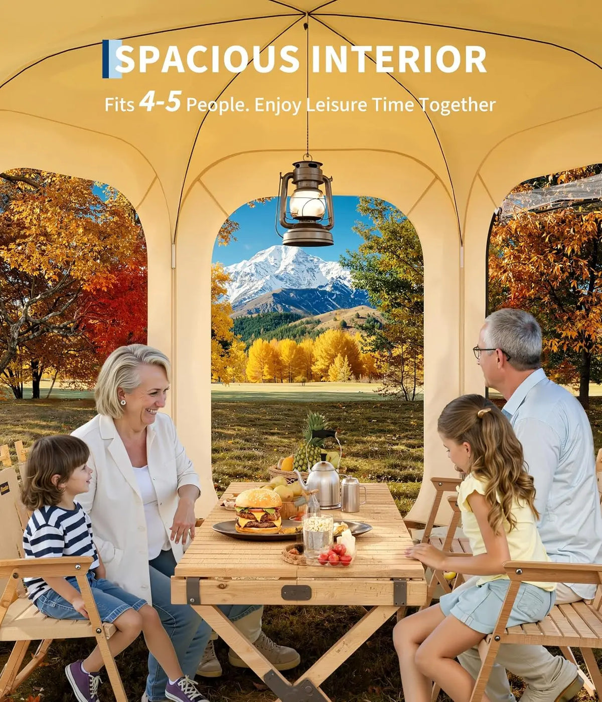 TACLEEKII Pop Up Screen Tent Portable Instant Bubble Shelter