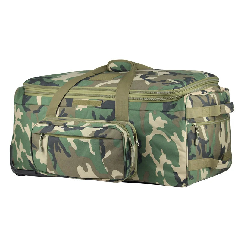 Q Tactical Rolling Duffel Bag For Camping And Travel