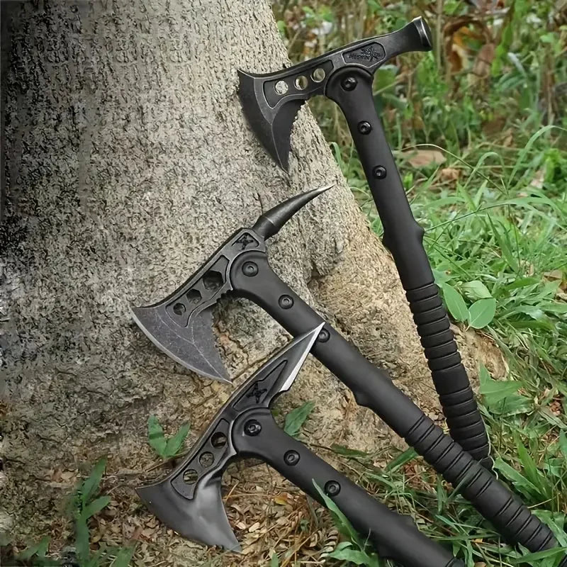 Doom Blade Outdoor Multipurpose Demon Axe For Camping And Woodworking