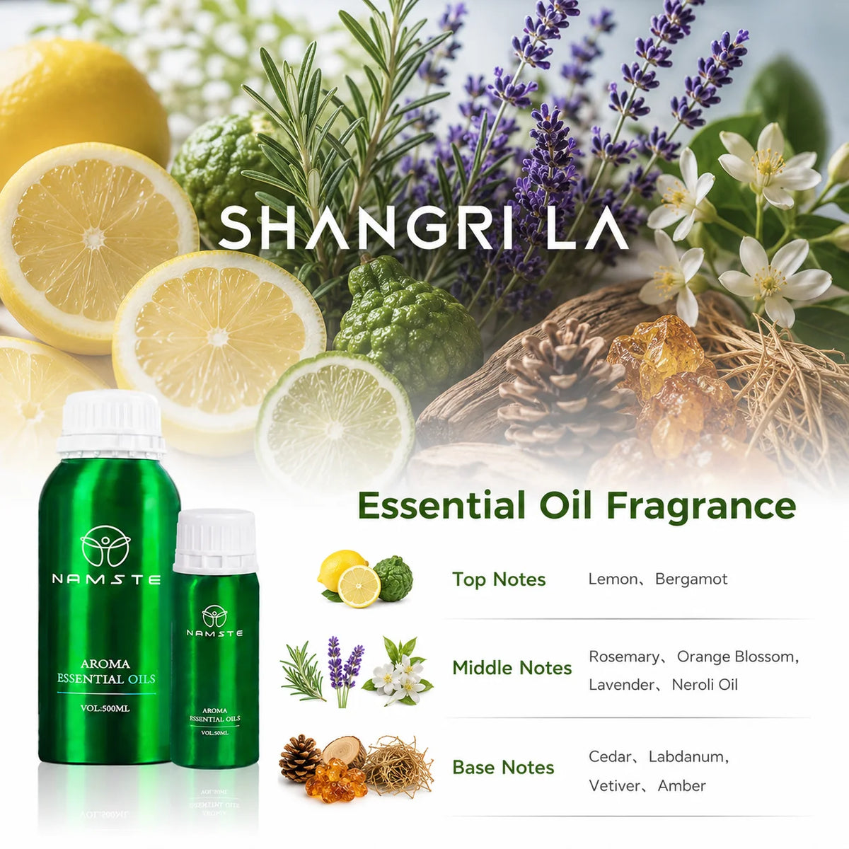 NAMSTE Jasmine Essential Oil Fragrance For Home And Office