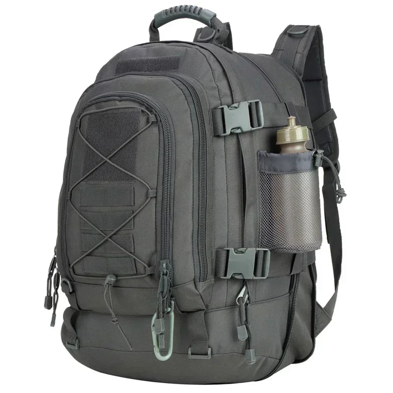 Water Resistant Nylon Tactical Backpack For Outdoor Hiking Travel